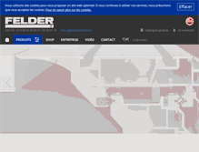 Tablet Screenshot of felder-algerie.com